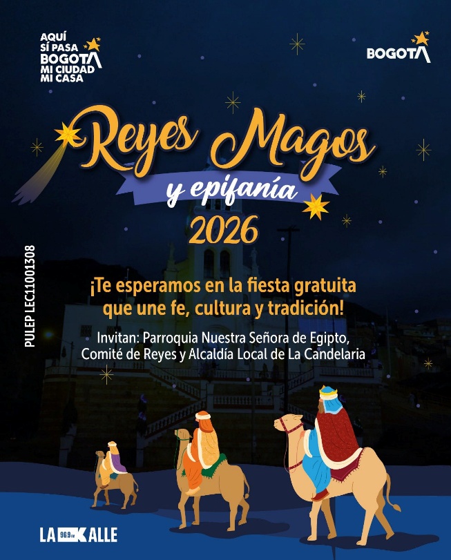 Fiesta de Reyes Magos y Epifanía 2026: 10, 11 y 12 en el barrio Egipto con fe, cultura y tradición